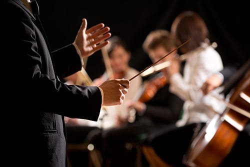 Orchestra conductor 