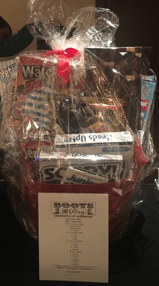 silent auction gift basket ideas