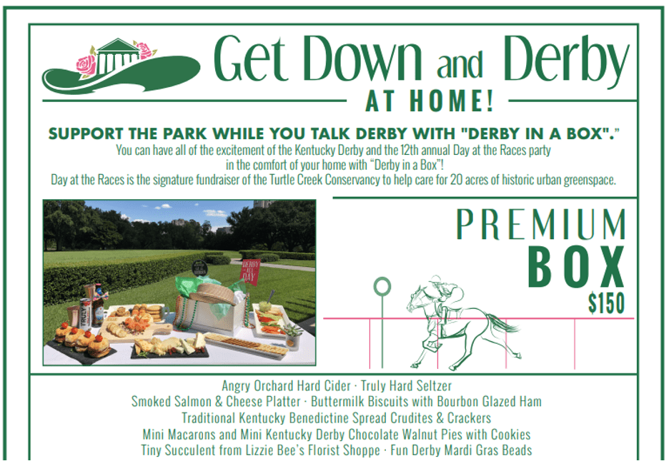 Get Down And Derby At Home Fundraiser Registration Example