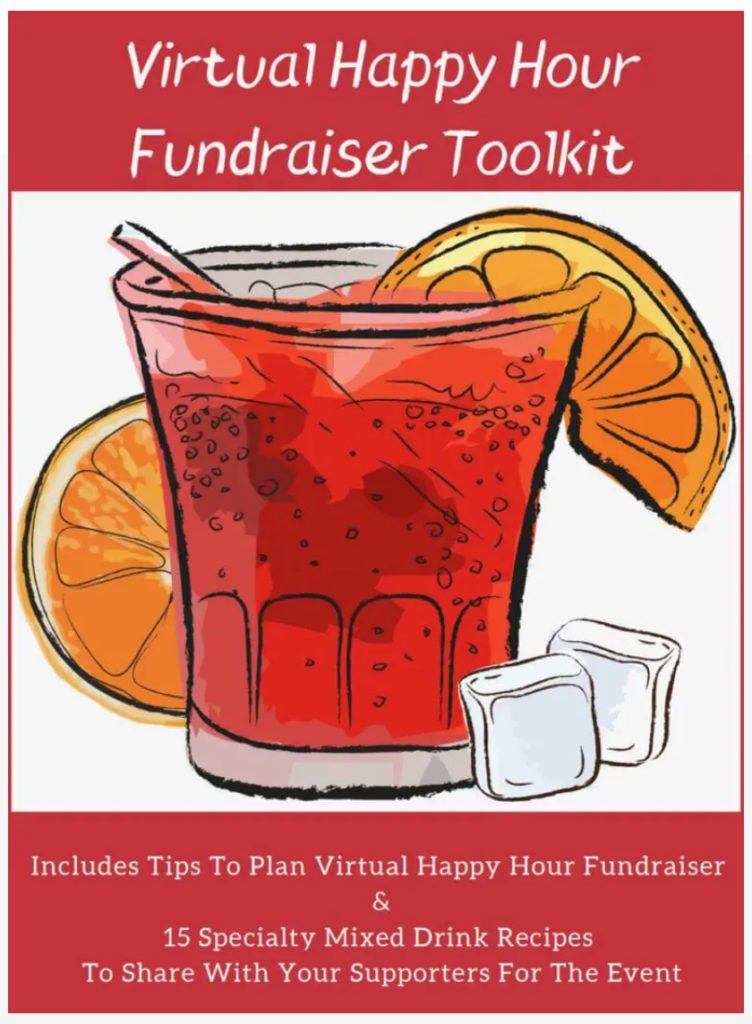 Virtual Happy Hour Fundraiser E-Book