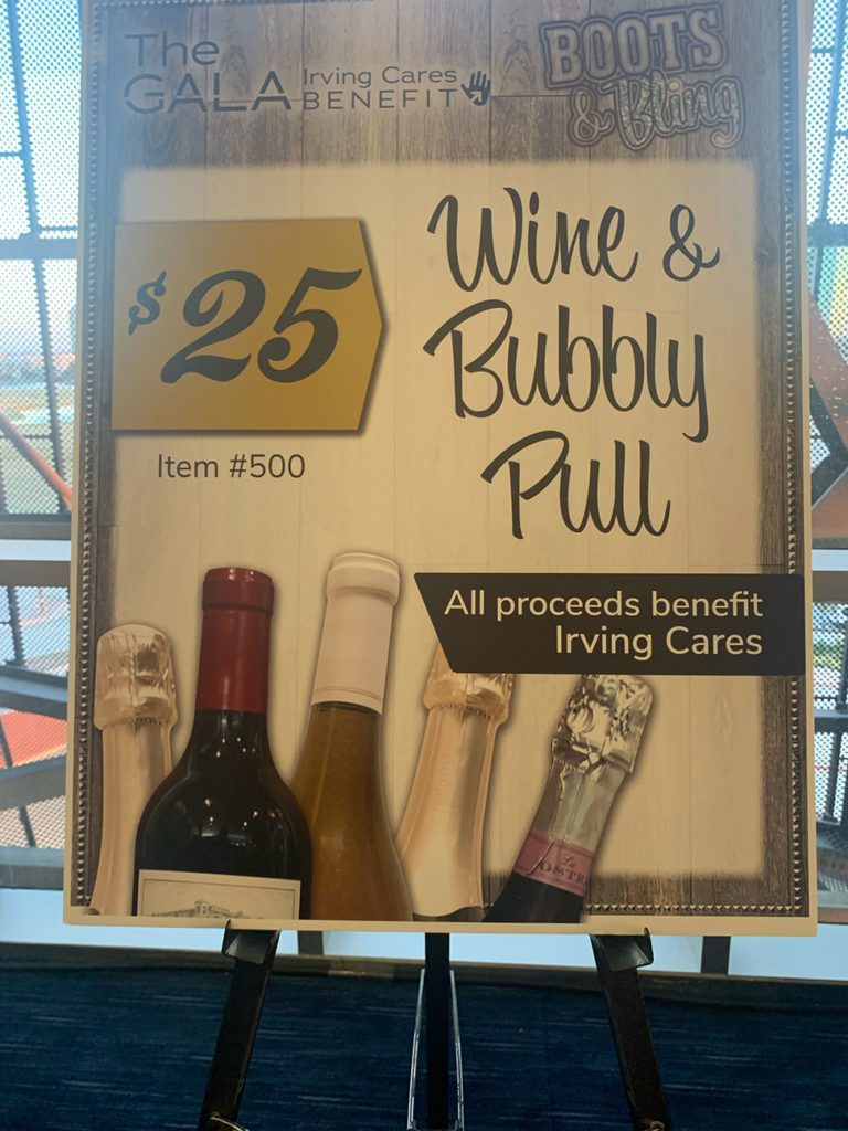 Wine And Bubbly Pull Fundraising ideas
