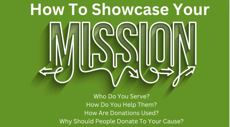 How To Effectively Showcase Your Mission