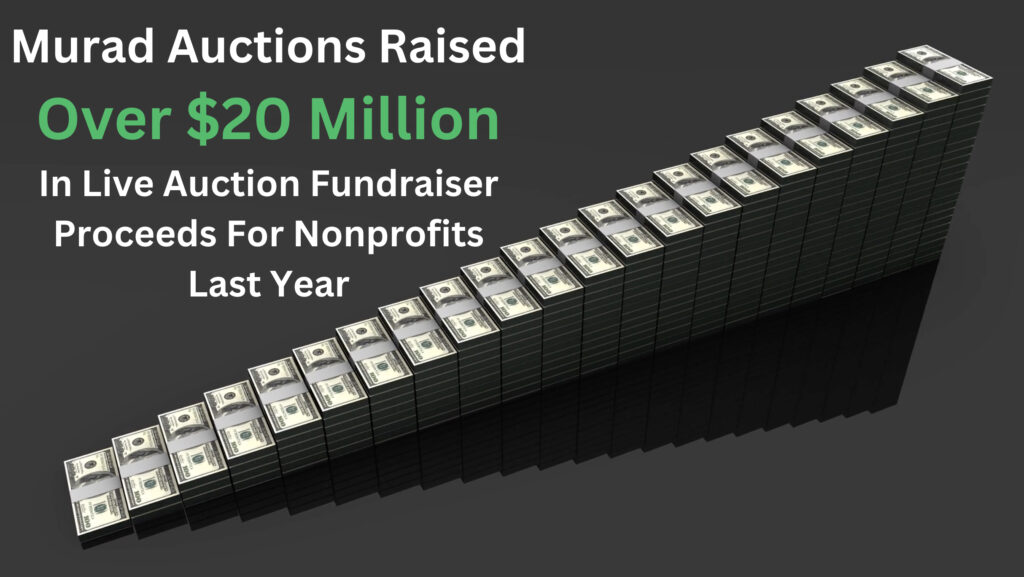 Murad Auctions Raised $20 Million In Live Auction Proceeds For Nonprofit Clients In 2022