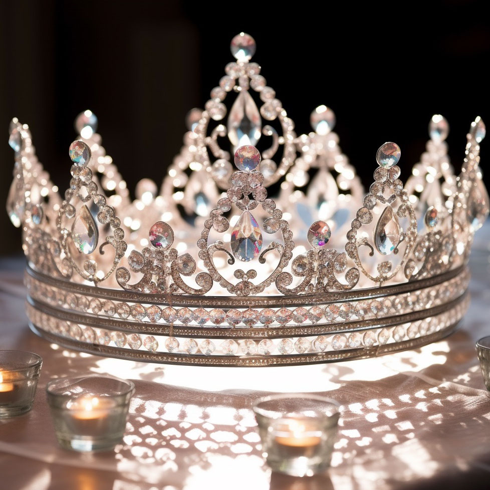 Cinderella Crown Centerpiece