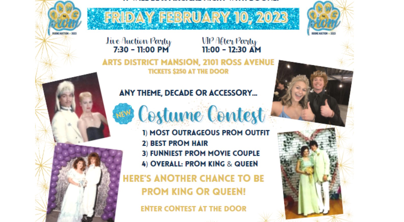 A poster for a garment contest
Description automatically generated