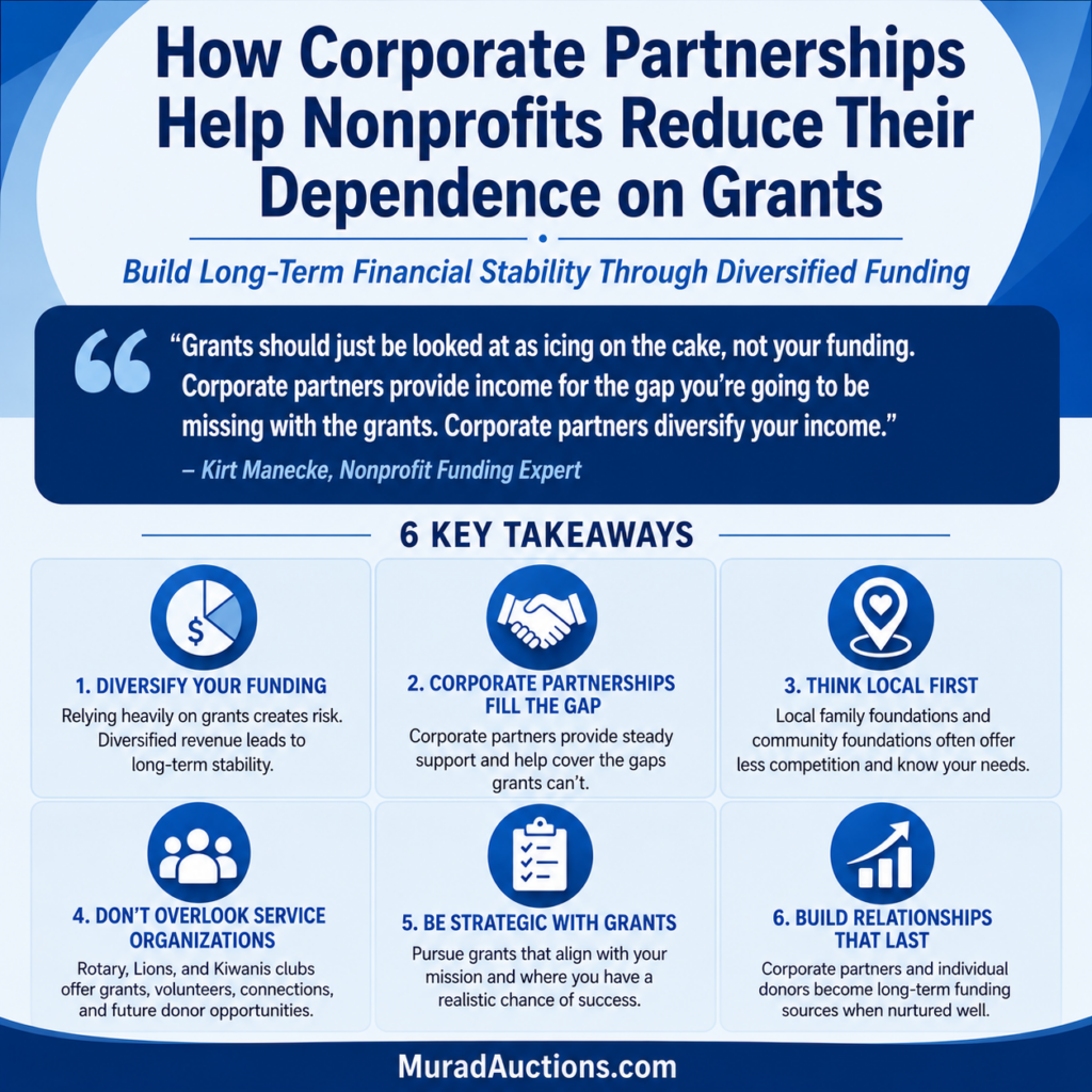 How Corporate Partnerships Help Nonprofits Reduce Dependence On Grants