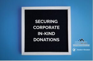 Securing Corporate In-Kind Donations for Nonprofit Auctions